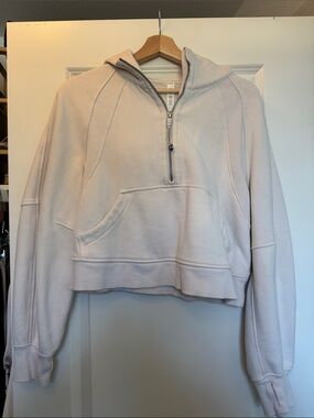 Lululemon Cropped Scuba Zip Up Hoodie